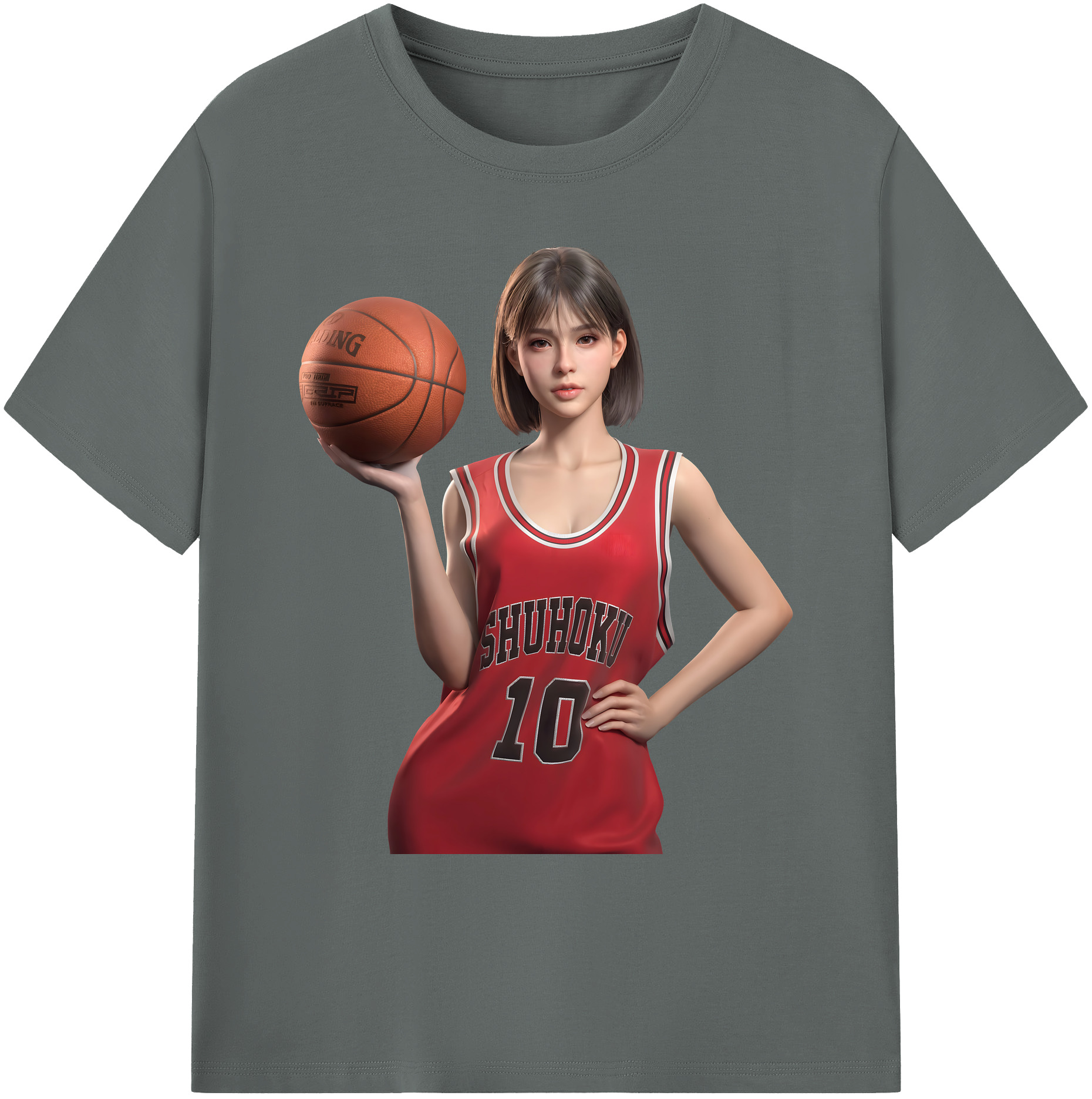 （画像用） SLAM DUNK／スラムダンク 綿100％ メンズ半袖Tシャツ｜肌触りやわらか＆通気性